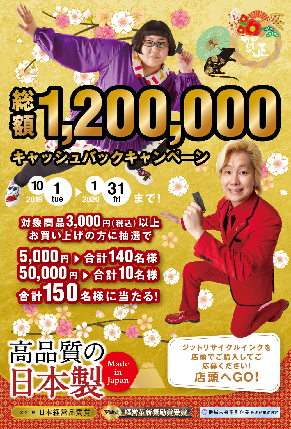 総額120万円キャッシュバックキャンペーン実施中